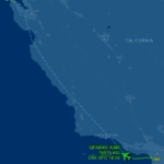San Francisco 49ers Melbourne trip: Qantas A380 arrives in California ahead of NFL game at the MCG