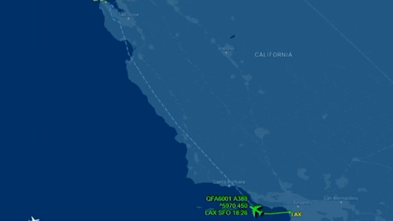 San Francisco 49ers Melbourne trip: Qantas A380 arrives in California ahead of NFL game at the MCG