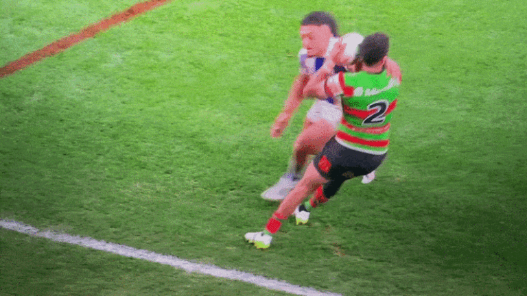 NRL 2026: South Sydney Rabbitohs coach Wayne Bennett wants bunker gone after Alex Johnston ruled to have knocked on against Knights