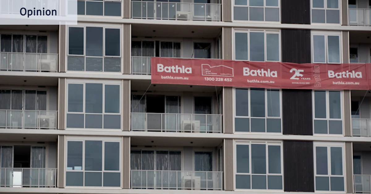Australia needs YIMBYs, not shady property developers