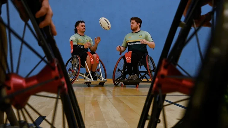 Wheelchair Rugby League World Cup: Captain Bayley McKenna warns of ‘gladiatorial’ hits and brutal action ahead of tournament